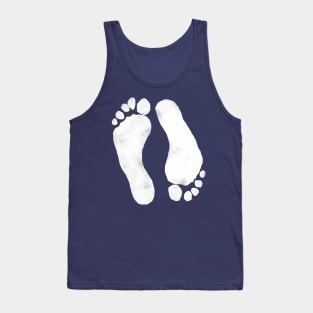 Barefoot Barefeet to save the planet Tank Top